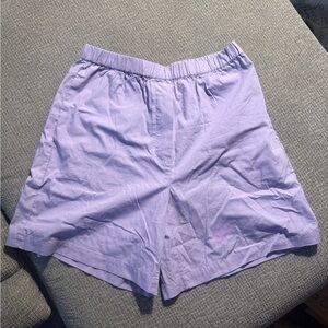 Aritzia Wilfred free lilac breezy boxer short